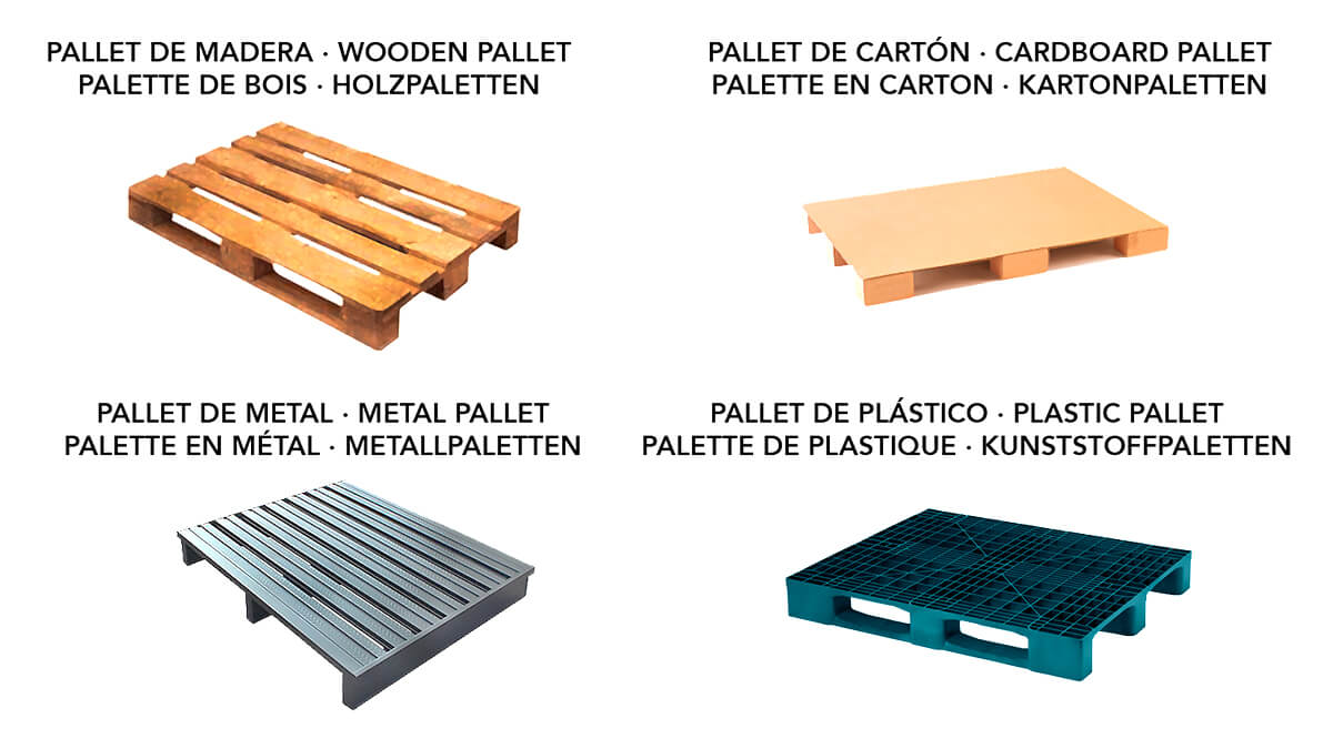 ▷ Tipos de palets de madera ,materiales y características