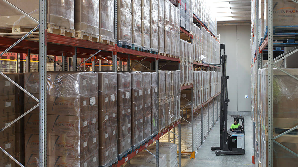 Types of stock and inventory in a warehouse