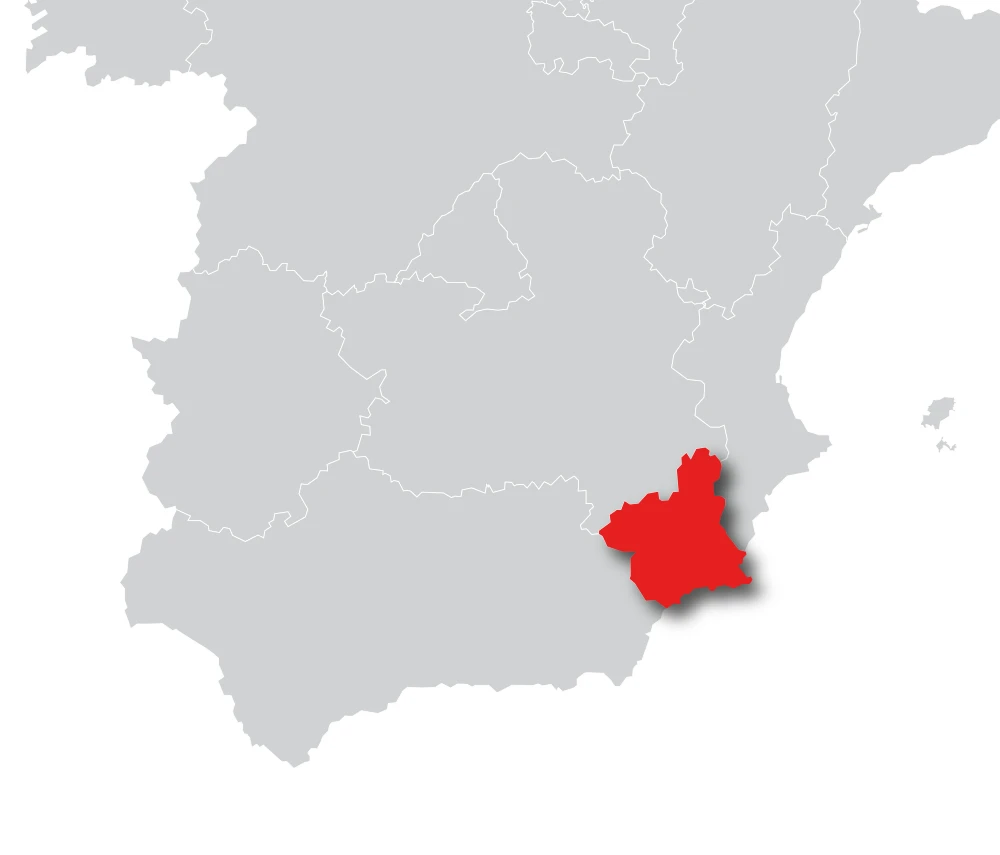 mapa murcia