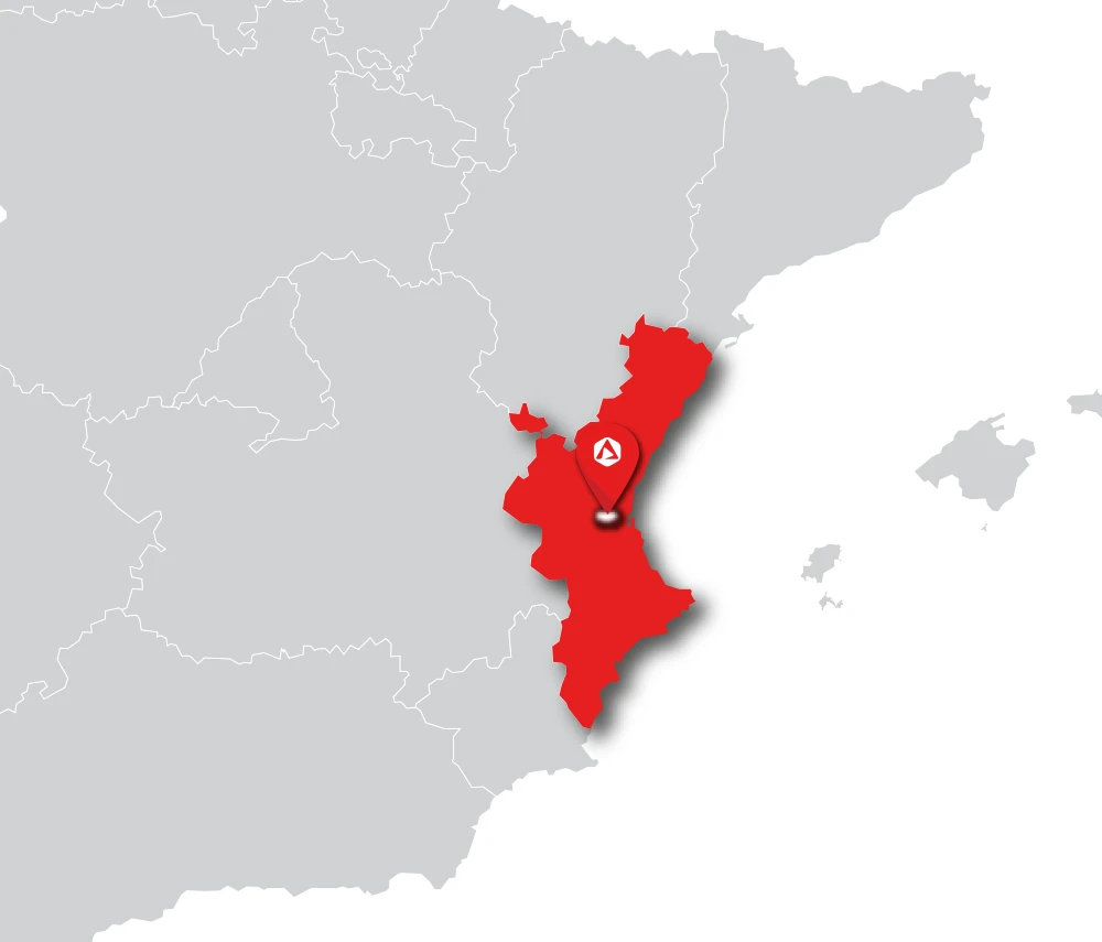 mapa valencia