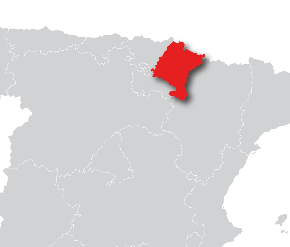 mapa navarra